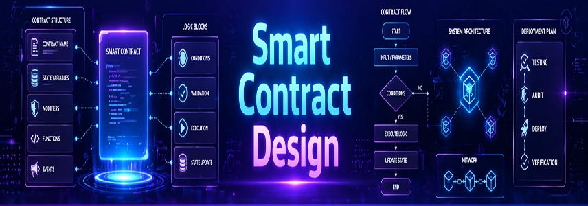 Smart contract design and development services